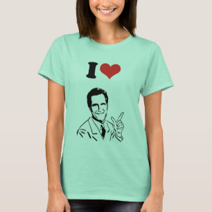 Kundenspezifischer Mitt Romney T-Shirt