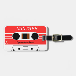 Kundenspezifischer Mixtape Gepäckanhänger