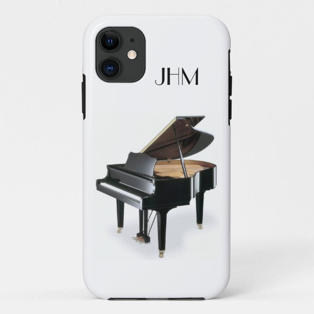 Kundenspezifischer Monogramm-klassische Case-Mate iPhone Hülle (Rückseite)