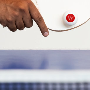 Kundenspezifischer Monogramm-Klingeln Pong Ball Tischtennisball