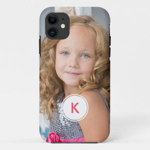 Kundenspezifischer Monogramm-Kreis-personalisierte Case-Mate iPhone Hülle