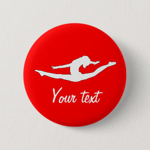 Kundenspezifischer personalisierter Knöpfe Gymans Button