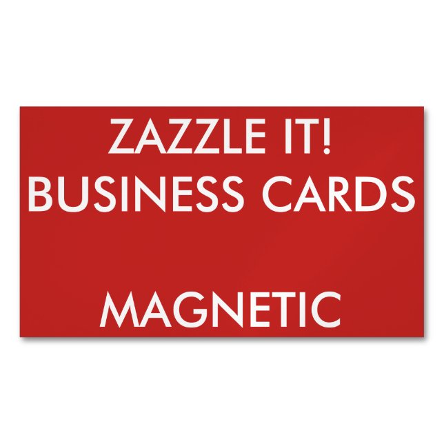 Kundenspezifischer personalisierter magnetischer magnetische visitenkarte (Vorderseite)