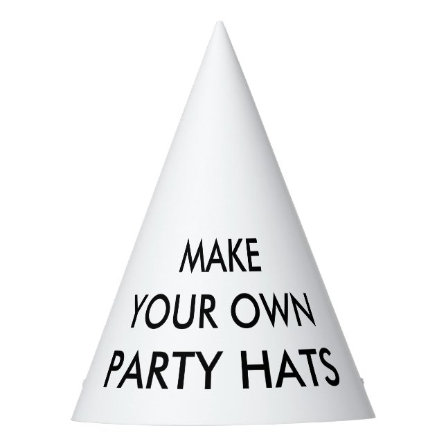 Kundenspezifischer personalisierter partyhütchen (Vorderseite)