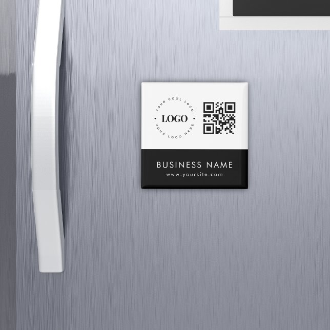 Kundenspezifischer QR-Code für Business-Logos und  Magnet (Von Creator hochgeladen)