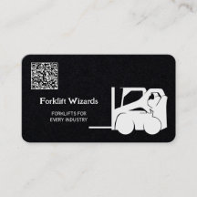 Kundenspezifischer QR-Code für Gabelstapler