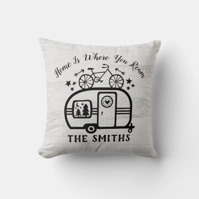 Kundenspezifischer rustikaler kissen (Vorderseite)