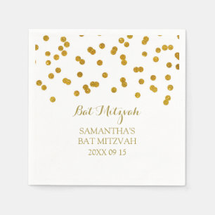 Kundenspezifischer Schläger Mitzvah Serviette