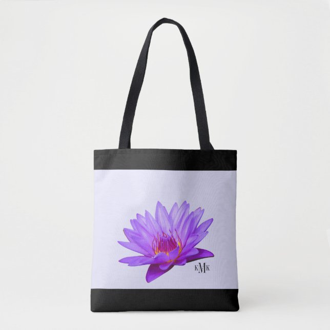 Kundenspezifischer Schulter-Taschen-Lavendel-lila Tasche (Vorderseite)
