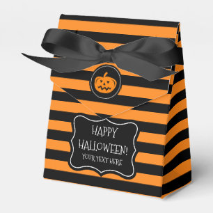 Kundenspezifischer schwarzer und orange geschenkschachtel