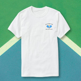 Kundenspezifischer T - Shirt für Pickleball Paddle
