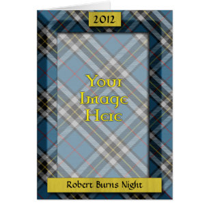 Kundenspezifischer Tartan-Foto-Rahmen -