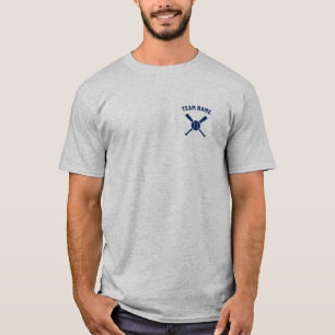 Kundenspezifischer Team-Baseball-T - Shirt