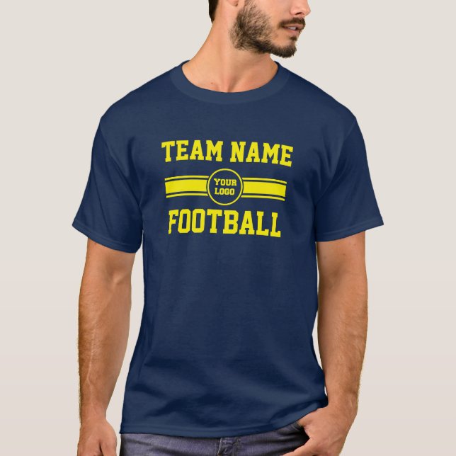 Kundenspezifischer Team-Fußball-T - Shirt (Vorderseite)
