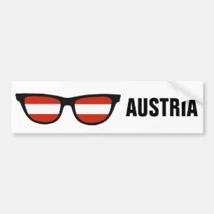 Kundenspezifischer Text der österreichischen Autoaufkleber