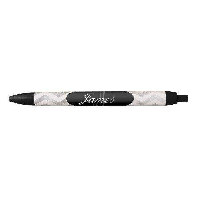 Kundenspezifischer Zickzack personalisierter Stift (Vorderseite)