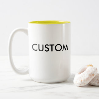Kundenspezifischer Zwei-Ton große Tasse 15oz -