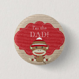 Kundenspezifisches Baby-Duschen-Party bin ich der Button
