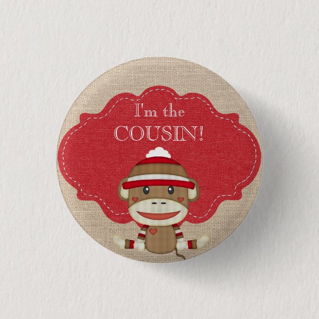 Kundenspezifisches Baby-Duschen-Party bin ich der Button (Vorderseite)