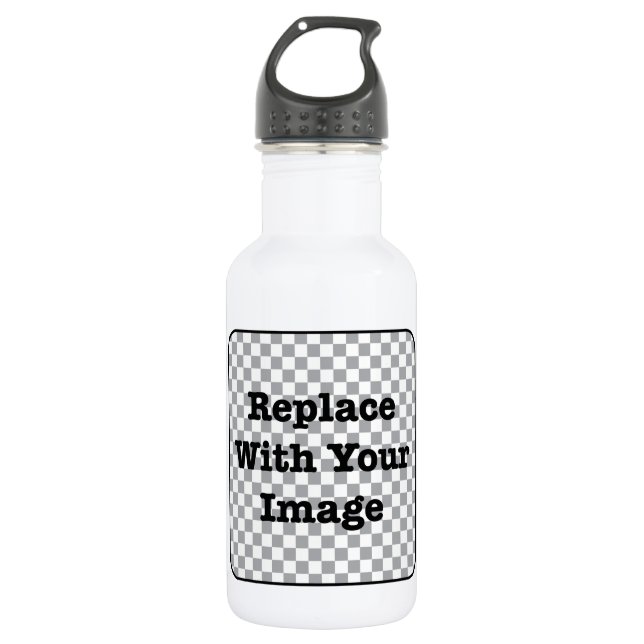 Kundenspezifisches Bild - ersetzen Sie durch Ihr Trinkflasche (Vorderseite)