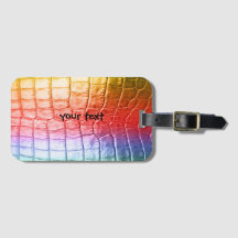 kundenspezifisches buntes Leder