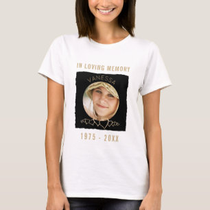 Kundenspezifisches Denkmal fügen Foto   in T-Shirt