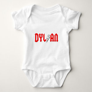 kundenspezifisches DYLAN-Rock-and-RollShirt Baby Strampler