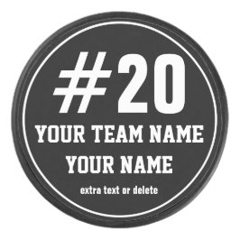 Kundenspezifisches Eis-Hockey-Puck-Team, Eishockey Puck