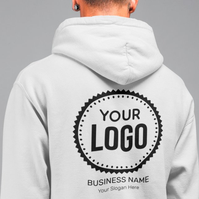Kundenspezifisches Firmenlogo und Slogan mit Werbe Hoodie (Von Creator hochgeladen)