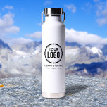 Kundenspezifisches Firmenlogo und Slogan mit Werbe Trinkflasche<br><div class="desc">Personalisieren Sie eine Wasserflasche mit dieser einfachen und minimalistischen Vorlage, und fördern Sie Ihr Unternehmen oder Business zu erhöhen Leads und generieren Sie mehr Umsatz. Fügen Sie Ihre Daten hinzu, Alle Textstile, Farben, Größen können an Ihre Bedürfnisse angepasst werden. Wenn Sie Hilfe oder passende Artikel benötigen, kontaktieren Sie mich bitte...</div>
