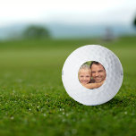 Kundenspezifisches Foto Golfball<br><div class="desc">Kundenspezifisches Foto Geschenk für den Golfer - Golfball mit deinem Foto online gestalten</div>
