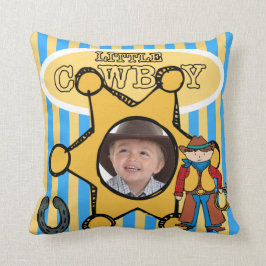 Kundenspezifisches Foto-kleines Cowboy-Kissen Kissen