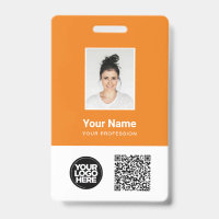 Kundenspezifisches Foto, Qr und Bar, Logo, Name