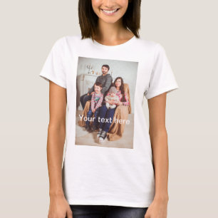 Kundenspezifisches Foto und/oder Text T-Shirt