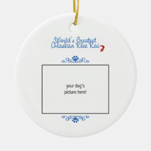 Kundenspezifisches Foto! Weltbestes alaskisches Keramik Ornament