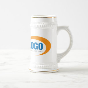 Kundenspezifisches Geschäfts-Logo-Bier Stein Bierglas