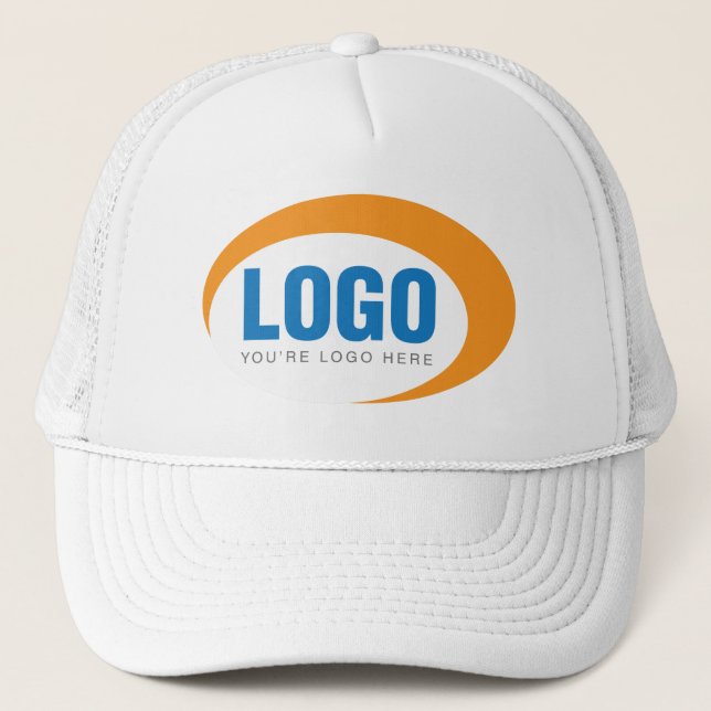 Kundenspezifisches Geschäfts-Logo Truckerkappe (Vorderseite)