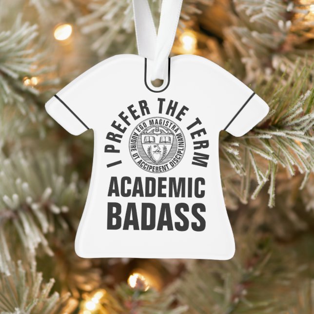 Kundenspezifisches Geschenk für Lehrer/Professor Ornament (Baum)
