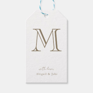 Kundenspezifisches Goldmonogramm mit Liebe-Namen Geschenkanhänger