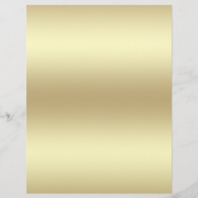Kundenspezifisches Goldpapier zu Linen (Vorderseite)