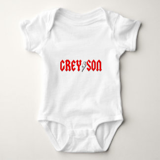 kundenspezifisches GREYSON Rock-and-RollShirt Baby Strampler