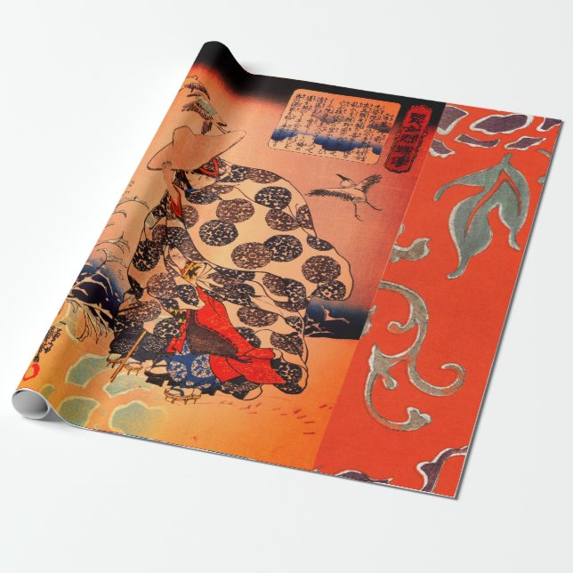 KUNDENSPEZIFISCHES JAPANER-DRUCK Packpapier (Ungerollt)