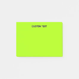 Kundenspezifisches Limones Grün Post-it Klebezettel