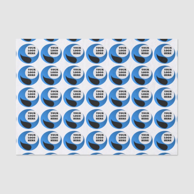 Kundenspezifisches Logo Druckseidenpapier Seidenpapier (Vorderseite)