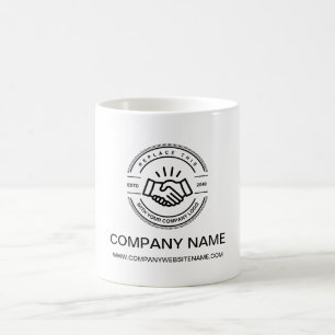 Kundenspezifisches Logo für Werbeaktionen Kaffeetasse