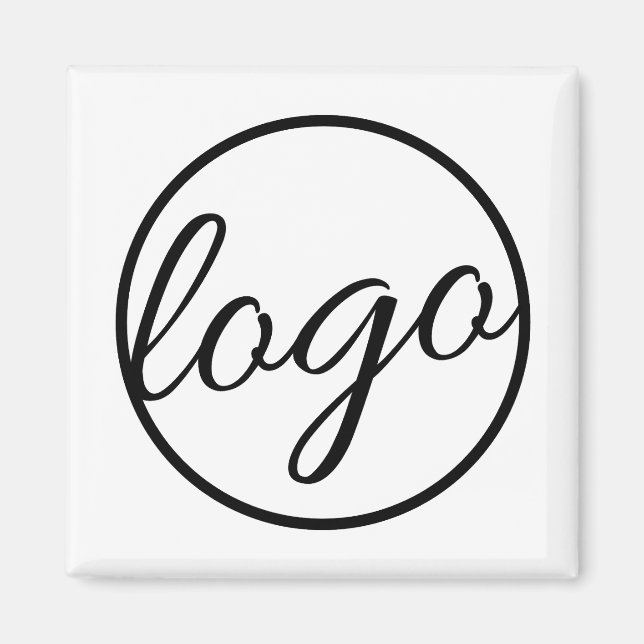 Kundenspezifisches Logo für Werbeaktionen Magnet (Vorne)