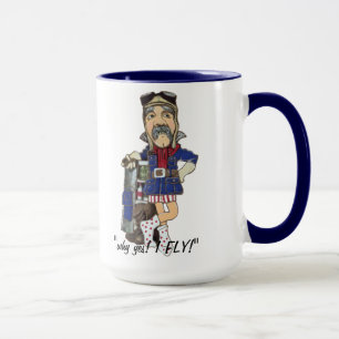 Kundenspezifisches lustiges altes Timey Tasse