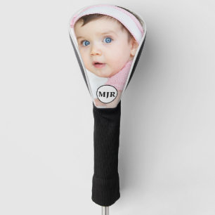 Kundenspezifisches Monogramm des Foto- Golf Headcover
