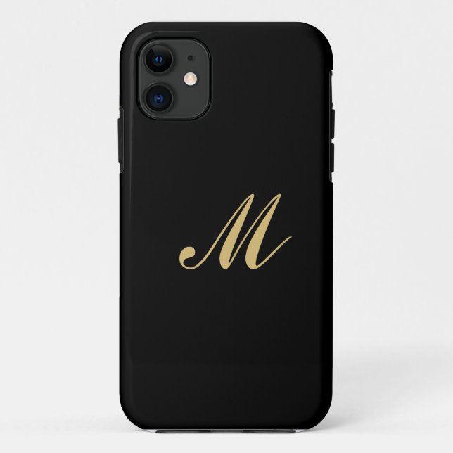 Kundenspezifisches Monogramm-Fall iphone Case-Mate iPhone Hülle (Rückseite)