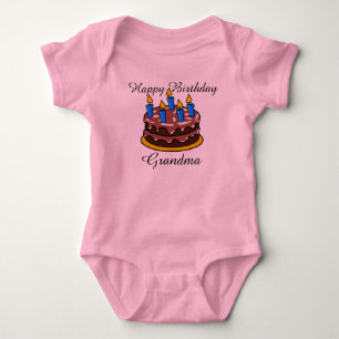 Kundenspezifisches niedliches alles- Gute zum Baby Strampler